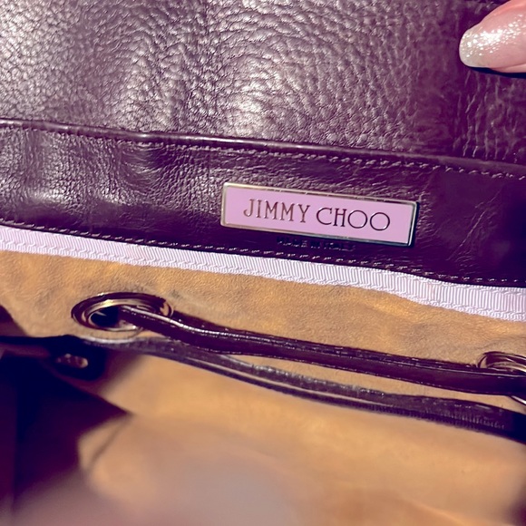 Stunning Jimmy Choo Top Handle Bag Python
Print neutral colors  super versatile. - Picture 9 of 9